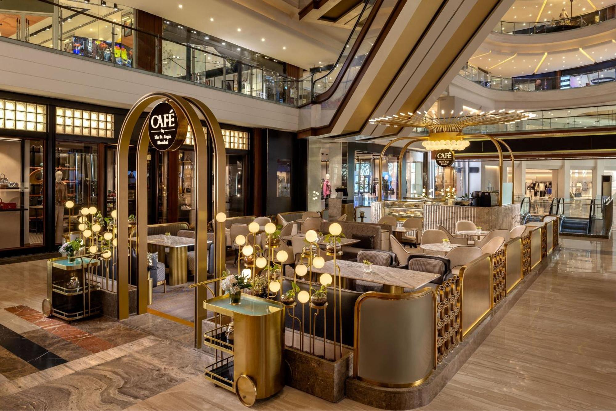 The St. Regis Mumbai Hotel Kültér fotó Café by the Bay