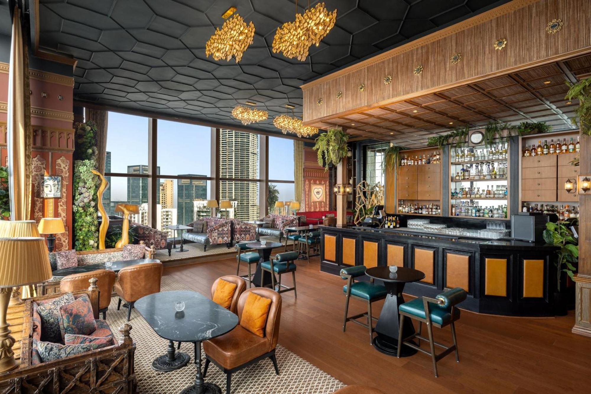 The St. Regis Mumbai Hotel Kültér fotó The Bar